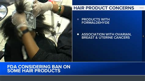 FDA proposes ban on this type of hair straightener
